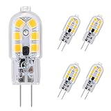 led ?árovka g4 6w 12v 【Materails de alta calidad】- Lámparas LED g4 blancas cálidas, 3000K / 180 LM, ángulo de haz de 360   °, material de silicona recubierto, ignífugo, resistente al calor y los impactos
