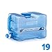 Produktbild Auto Wassereimer wassertank trinkwasserkanister mit Wasserhahn aus Plastik Tragbares Ungiftiges Zubehör für Outdoor Camping Selbstfahrende Tour - 12/19L