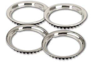 HANSEN STYLING PARTS Universelle 14" Zoll Felgenringe Radkappen für PKW, Ami's und Vans - 4 Stück~