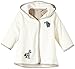 Vossen Unisex Baby Baby Zoo - Babybademantel Plain Bathrobe, Beige (Ivory 103), One Size (Manufacturer size: 60-82)