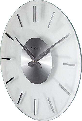 NeXtime 2632 Wall Clock, Stripe, 31 cm, glass - 3