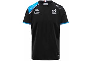 Kappa - T-Shirt Abolim BWT Alpine F1 Team 2023 Blanc pour Homme