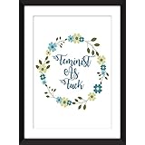 Feministisch As F*ck Typografischer Ungerahmter Druck