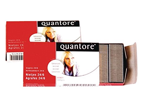 Preisvergleich Produktbild Quantore Staples 24 / 6 Box 1000 PCs