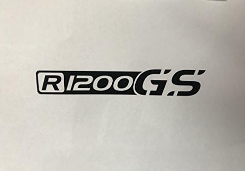 WHITE REFLECTIVE BMW R1200GS HELMET STICKERS