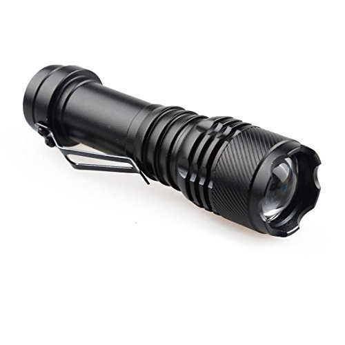 Goodsatar 2000LM CREE Q5 AA / 14500 3 Modi Zoomable LED Taschenlampe Super hell - 2