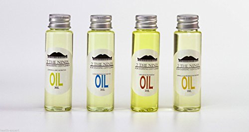 2 The Nines Premium Salon Beard Oil 4 x 30ml Gift Set - 4 Scents