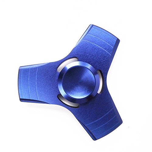 Tri-Spinner Fidget,Aluminium alloy Hand Spinner Toy rotate for 1-4 minutes (Blue) Tri-Spinner Fidget,Aluminium alloy Hand Spinner Toy rotate for 1-4 minutes (Blue)