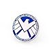 Produktbild EAGLE Marvel Team SHIELD AGENT Cosplay Metall Pin Badge