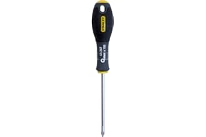 STANLEY - FATMAX Stanley 1-65-207 Tournevis Phillips Ph1X100Mm Gamme FatMax - Fabriqués En France - Lame En Acier - Sablage De L'Empreinte - Poignée Soft Grip - Liaison Quasi Incassable - Finition Anticorrosion