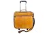 Nerita Leather Laptop Trolley Bag Tan with four wheels and three compartments (TAN_93) RS.5900.00