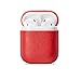 Produktbild TRBOL AirPods Hülle, Tasche Leder Vintage Schutzhülle Stoßfeste Slim und Lightweight Ledertasche Hülle Case Cover kompatibel für Apple AirPods 1 & 2 Aufladen Case (1)
