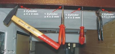 5 Neodym-Supermagnete 20 x 10 mm heben je ca. 10 kg - 3