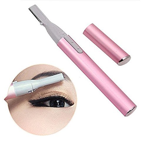 Finlon Electric Eyebrow Trimmer Women Facial Trimmer Shaver Remover Trimmer Face Lady Body Razor Bikini Line Styling Kit…