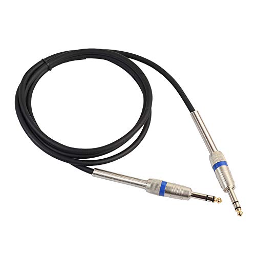 Comaie Dritto maschio a cavi strumento per chitarra elettrica tastiera altre apparecchiature audio professionali cavo 1.8 m 6.35 mm Mono line Signal Lines
