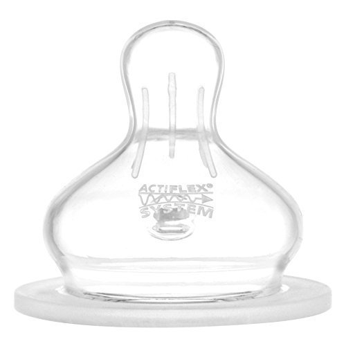 nip Weithalsglasflasche Boy 240 ml mit Weithalstrinksauger anatomisch, Silikon, Gr. 0+, Milch