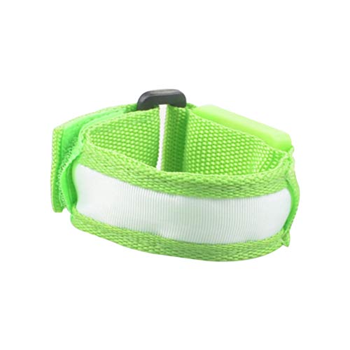 Preisvergleich Produktbild LIOOBO Nylonarmbänder mit Klapphandy LED-Armbänder zum Nachtspielen (grün)