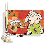  31700 - NICI - Lucky NICIs - Set Glückskarte mit Beauty, Schaf