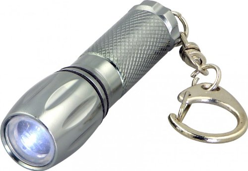 Preisvergleich Produktbild I-Glow FL 16 LED-Mini-Taschenlampe mit Schlüsselri