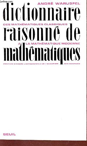 Dictionnaire raisonne de mathematiques en ligne Dictionnaire raisonne de mathematiques en ligne