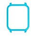 Produktbild TOOGOO Smart Watch Protecter Schutzhuelle Schlank Rahmen PC Huelle Schutzhuelle Fuer Huami Amazfit Bip Jugenduhr, Blau