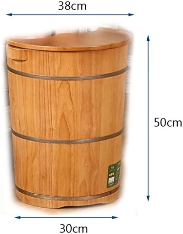 XWG Foot Barrels Oak Barrels Tubs Foot Tub Wash The Foot Tub Foot Massage Foot Bath Body Keeping ( Color : 1# )