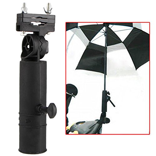 Cotrdocigh Golf Cart Parapluie Support Réglable, Support de Parapluie Universel pour Tous Les Golf Cart pour Fauteuil Roulant Vélo Poussette
