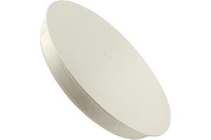 DEVANTIA Lüftungsrohr Abdeckung Endstück Abdeckung für Lüftungsrohr - ID 150 mm Lüftungsrohr Endkappe, OD 160 mm PVC Abdeckkappe, Rohrabdeckung für Muffenstopfen DN 150-160mm, Rohr Deckel (1 Stück, Weiß)