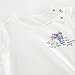 WHITE Infant Short Slevees&Shorts 2 Pieces Baby Toddler Underwear Set 6-9M