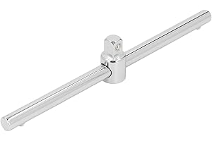 Uadme Llave Deslizante de 1/2", Palanca de Fuerza en T, Llaves de Vaso con Barra Deslizante, para Mantenimiento de Vehículos, Ajustement Rapide