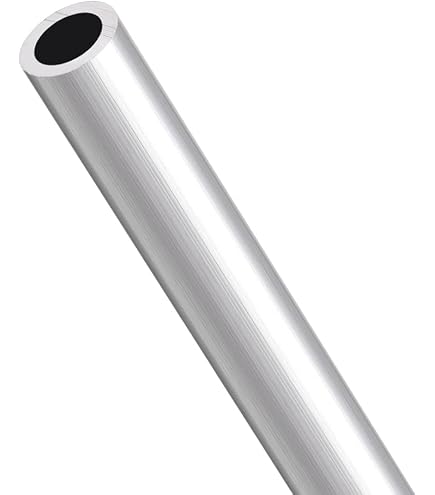DMiotech 3pz (9mm OD x 5mm ID) Tubo Tondo in Alluminio 6063 Lunghezza 250mm Tubazione Industriale per Costruzione di Telai Macchinari Progetti Fai Da Te