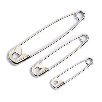 Prym 27/38/50 mm épingles de sécurité avec Bobine, Lot de 18, Argent,