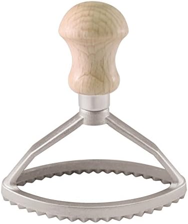 Calder 2107 Ravioli Mould and Cookies, die-cast aluminium, silver