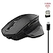 Produktbild CZMY Kabellose vertikale Maus USB 2.4G wiederaufladbare Mute-Maus Schwarz 3 Datei einstellbar DPI geeignet für PC-Notebook-Einsatz