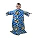 Kids/Childrens Fireman Sam Sleeved Fleece Snuggle Blanket (90cmx120cm) (Blue)