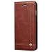 Cock Magnetic Flip cover for Apple iPhone 6s Case Leather Case for Apple iPhone 6s Wallet Cases Slim Book Cover with Card Slots Cash Pocket Stand Holder (Brown) RS.1000.00