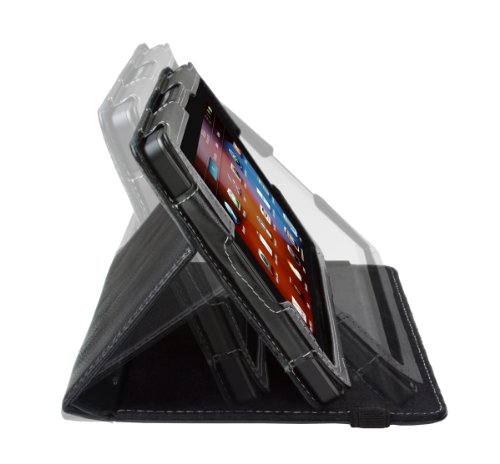 Cover-Up Version Stand Case Hülle Tasche Etui für BlackBerry PlayBook Tablet PC Mit Standfunktion in Schwarz - 2