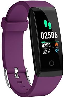 OOZIMO Activity Tracker Heart Rate Monitor Watches - Bluetooth IP67 Waterproof Smart Wristband For Ios And Android