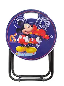 Wizme Kids Cartoon Print Table Stool for Kids Boys Girls and Birthday Gift Item Random Color Pack of 1