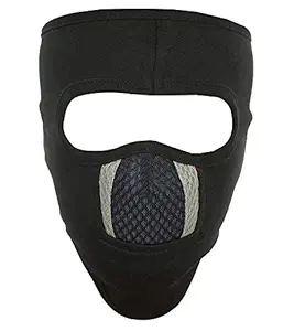 I'm Unique Ninja Face Mask Pro+ for Bike, Ski, Cycling, Running- Protects from Wind, Sun, Dust-Face Protection Mask (blackgreyblack)