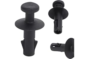 Culnflun Parcel Shelf Clip 2Pcs, for OPEL MOKKA/MOKKA X 2013-2019 MK1, 95129884 ABS Anti-Oxidation Wear-Resistant, Car Back Cover Pivot Clip Replacement, Easy to Install