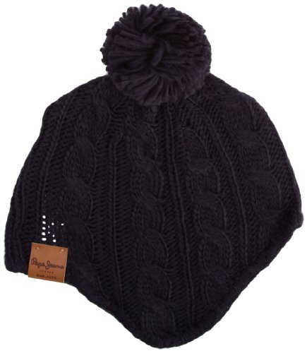 Preisvergleich Produktbild Pepe Jeans Damen Strickmütze Blau Dulwich