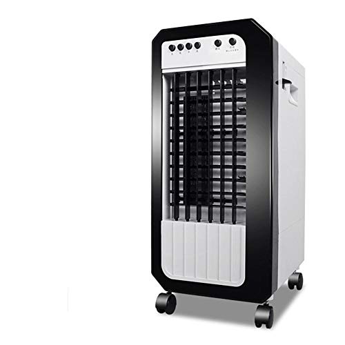 oanzryybz Refroidisseur d'air, Refroidisseur d'air Domestique, climatiseur Mobile, Ventilateur Froid, économie d'énergie silencieuse@Noir et Blanc_Froid et Chaud