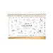 Price comparison product image Desk Calendar with Holder, Monthly School Calendar Year Daily Planner Desk Calendar Year Planner Flowers Monthly Office Calendar for Office School Family
