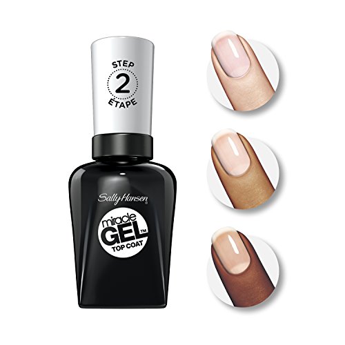 Sally Hansen Miracle Gel Top Coat, Farbe 100, 1er Pack (1 x 15 ml) - 2
