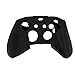 Produktbild Demiawaking Silikon Gummi Haut Schutzhülle Abdeckung für Microsoft Xbox One S Controller (Schwarz)