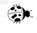 Produktbild Stycars® Car Stickers, [15.1Cm*11.3Cm] 'Lady Bug Wonderful Blar '' Decal Vinyl Car/Window Stickers