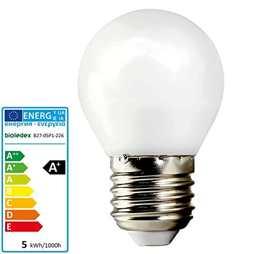 Preisvergleich Produktbild Bioledex TEMA LED Birne E27 5W 420Lm Warmweiss