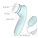 eBasic Rechargeable Facial Cleansing Brush, Electric Vibrating Sonic Waterproof Face Brush Cleansing System with 3 Brush Heads for Facial Exfoliating, Massaging, Microdermabrasion, Pore Minimizer, Helps with Acne, Dark Spots, and Blackheads