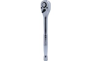 BRILLIANT TOOLS BT022995 1/2" Spärrskaft med metallgrepp, 100 kuggar [Powered by KS TOOLS]